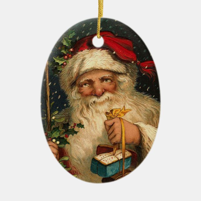 Tyska jultomten Ornament (Framsidan)