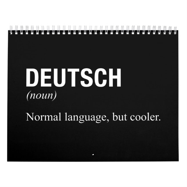 TYSKA KALENDER (Omslag)