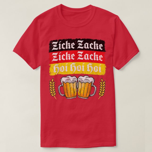 Tyska kläder, amerikansk Oktoberfest Clothing Mana T Shirt (Design framsida)