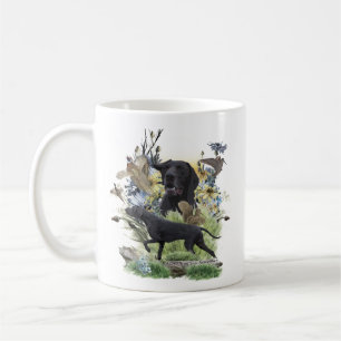 Tyska korthögtalare (GSP) - kaffe Mugg