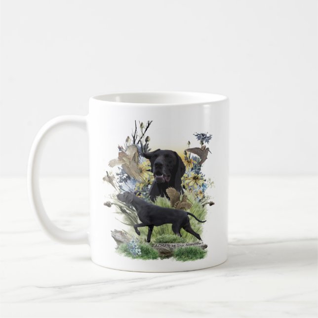 Tyska korthögtalare (GSP) - kaffe Mugg (Vänster)