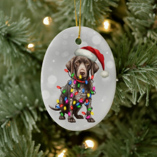 Tyska korthögtalare i julklapp Ljus Julgransprydnad Keramik