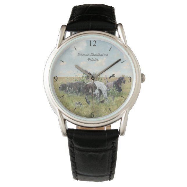 Tyska kortkommandon armbandsur (Framsida)