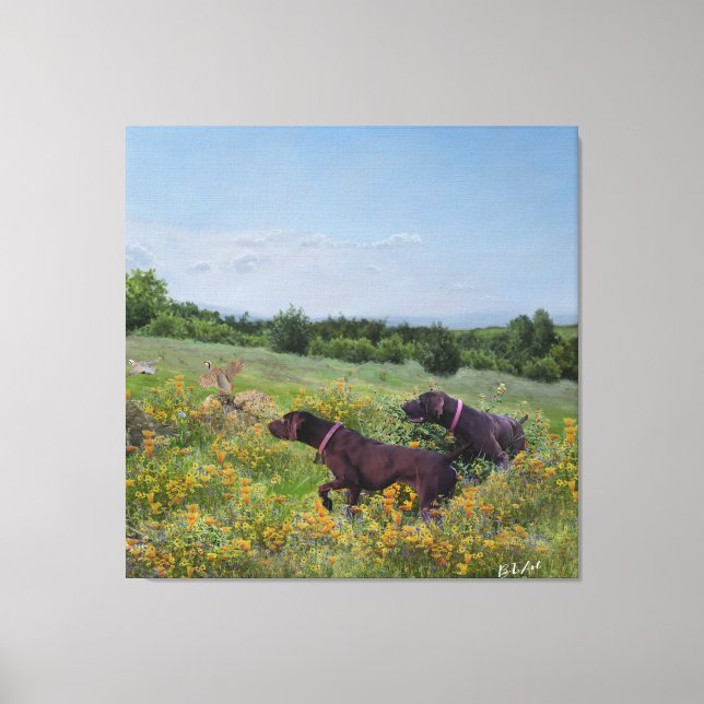 Tyska kortkommandon canvastryck (Framsida)