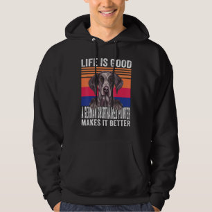 Tyska kortkommandon gör din livstid till Bra V Hoodie