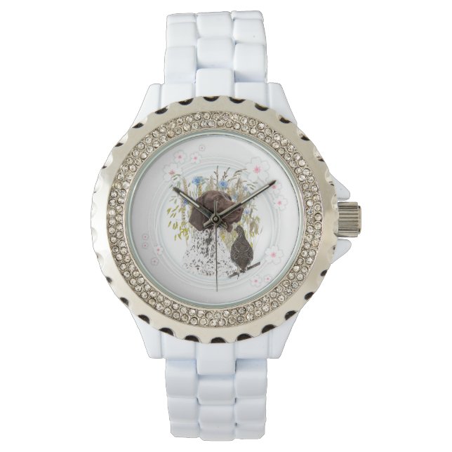 Tyska kortkommandon (GSP) Armbandsur (Framsida)