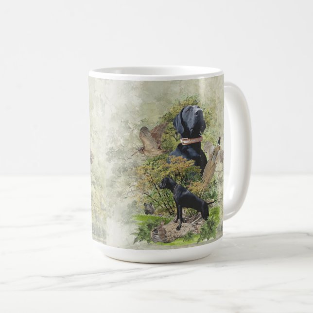 Tyska kortkommandon (GSP) Kaffemugg (Framsida höger)