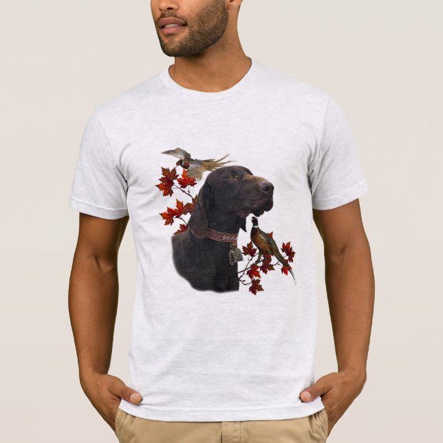 Tyska kortkommandon (GSP) T Shirt (Framsida)