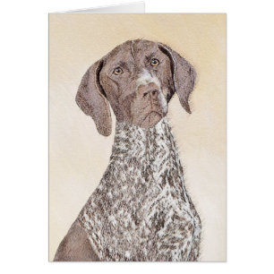 Tyska kortkommandon - Hund Art Hälsningskort