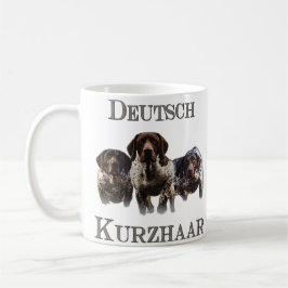 Tyska kortkommandon kaffemugg
