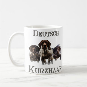 Tyska kortkommandon kaffemugg