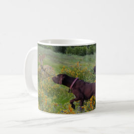 Tyska kortkommandon kaffemugg