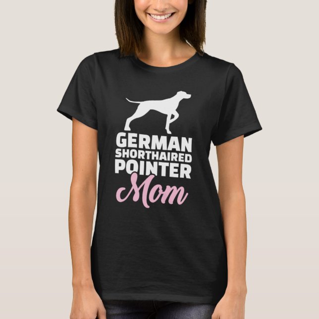 Tyska kortkommandon mamma t shirt (Framsida)