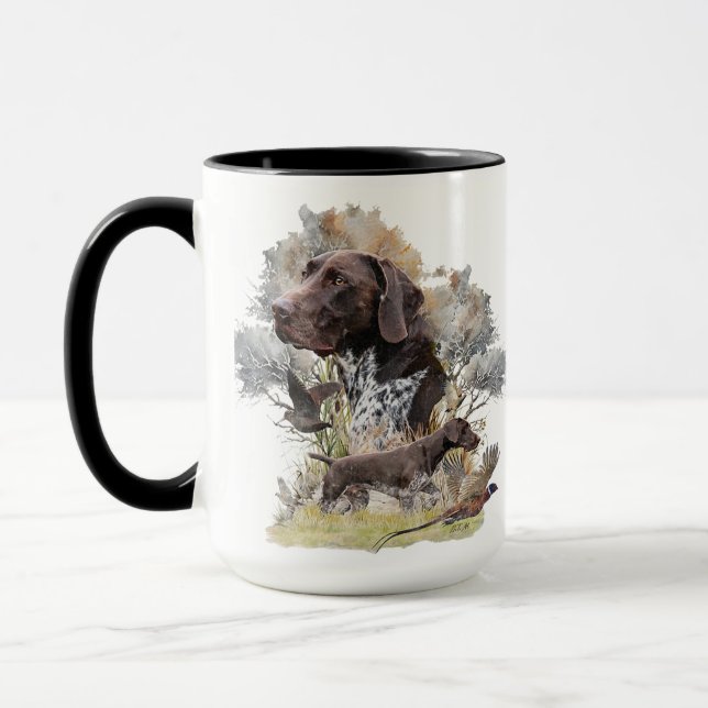 Tyska kortkommandon mugg (Vänster)