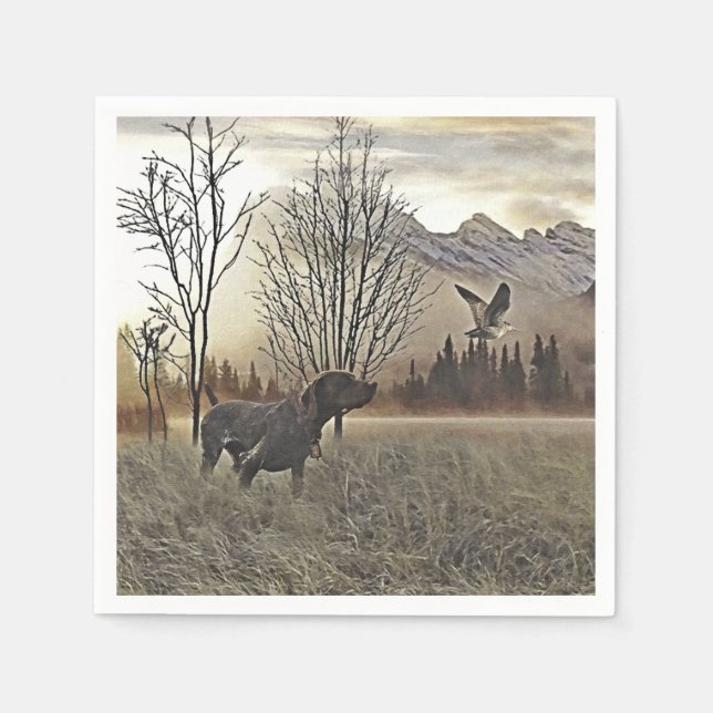 Tyska kortkommandon pappersservett (Framsidan)