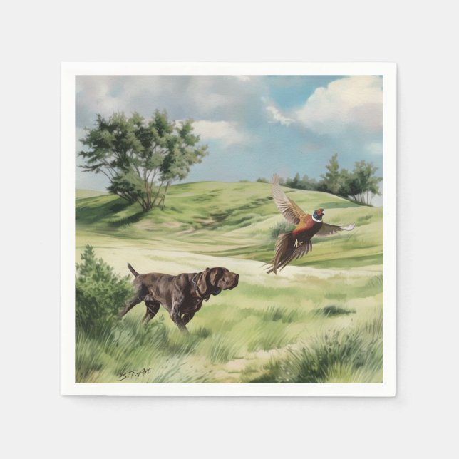 Tyska kortkommandon pappersservett (Framsidan)