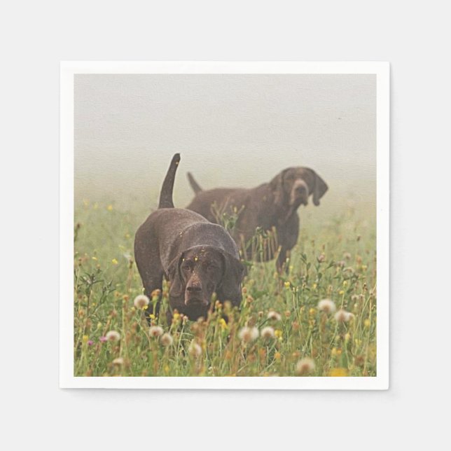 Tyska kortkommandon pappersservett (Framsidan)