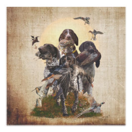 Tyska kortkommandon Poster Canva