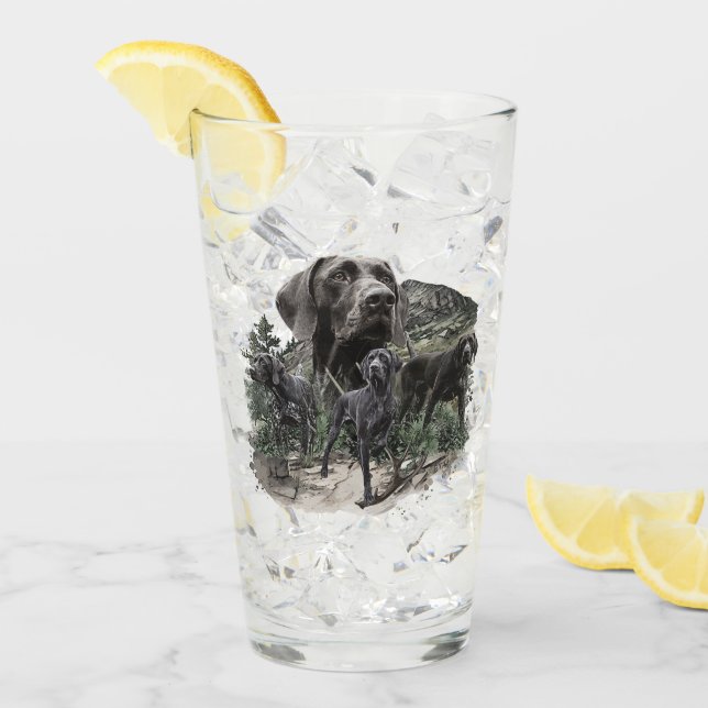 Tyska kortstolpar Älskare Glaskopp (Framsida Ice)