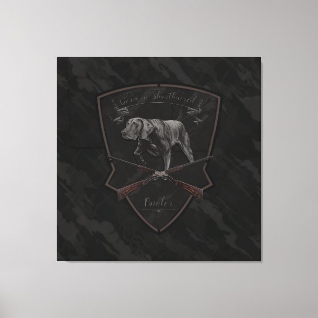 Tyska kortstolpar canvastryck (Framsida)