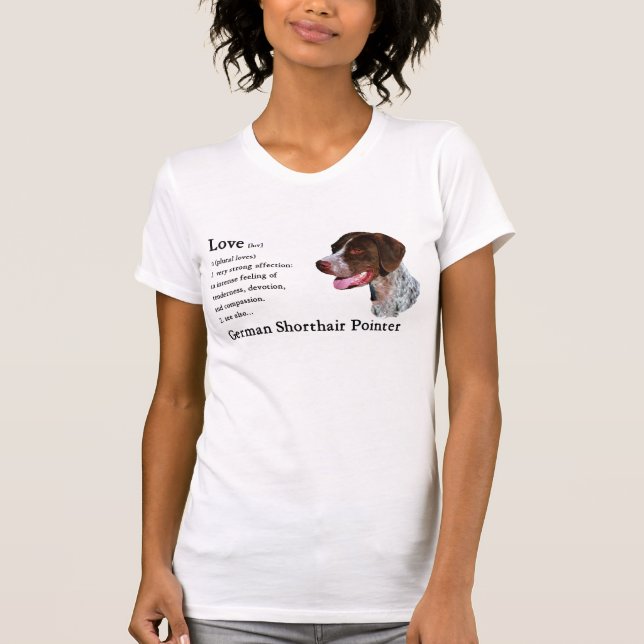 Tyska kortstolpar för pekarpresentationer t-shirt (Framsida)
