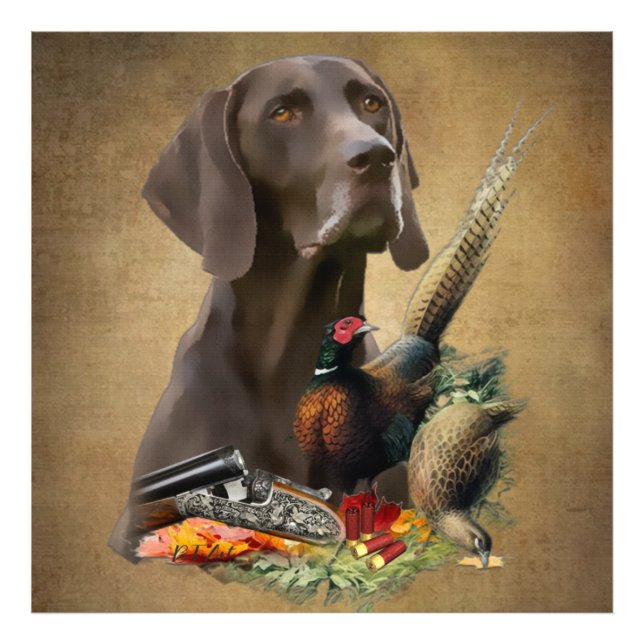 Tyska kortstolpar GSP Fototryck (Framsidan)