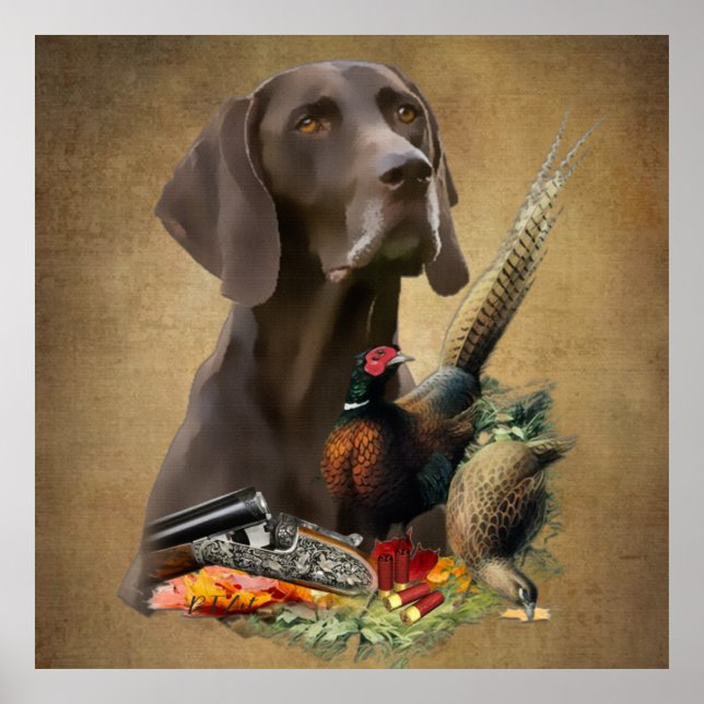 Tyska kortstolpar GSP Poster (Framsidan)