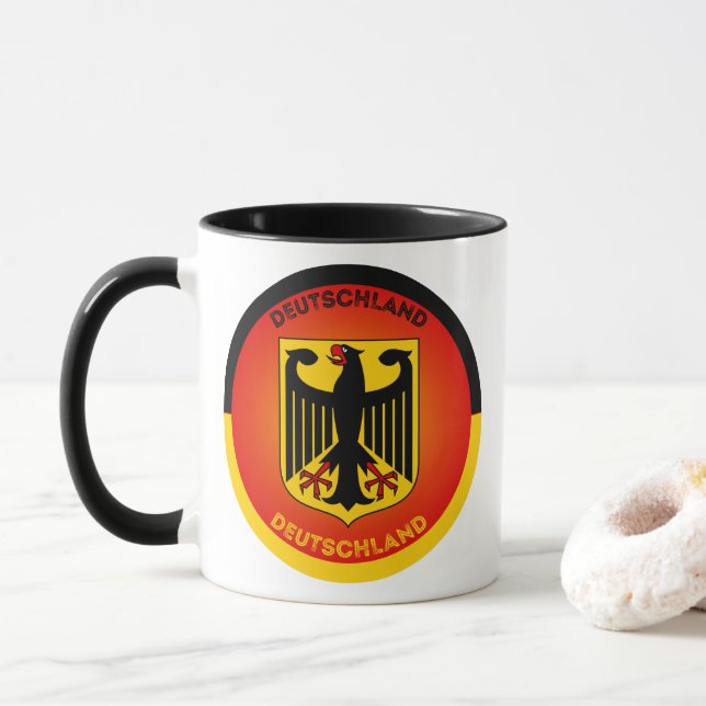 Tyska kulturarvssymbol mugg (Med munk)
