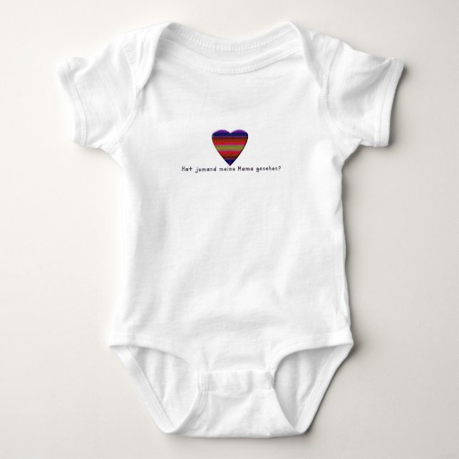 Tyska - Mamma Tee Shirt (Framsida)