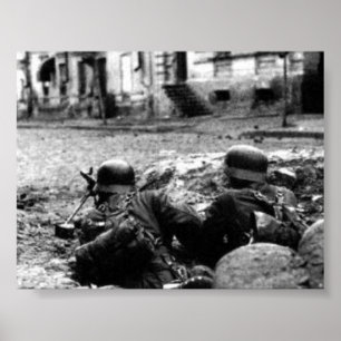 Tyska Maskin Gun Nest Poster