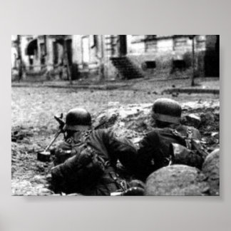 Tyska Maskin Gun Nest Poster