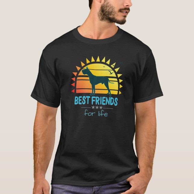Tyska Mastiff Great dane Hund aveln 36 T Shirt (Framsida)