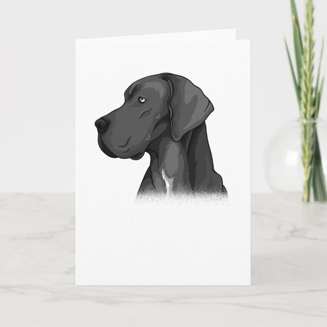 Tyska Mastiff Hund Gift Idea Kort (Framsida)