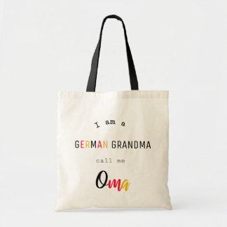 Tyska mormor / Oma Totebag Tygkasse