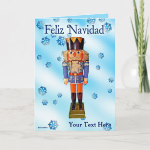 Tyska Nutcracker - Feliz Navidad Kort