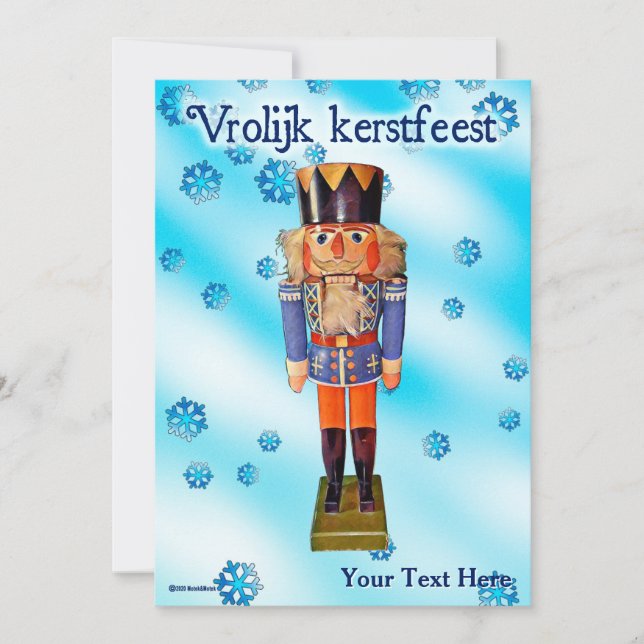 Tyska Nutcracker - Vrolijk kerstfeest (Framsida)