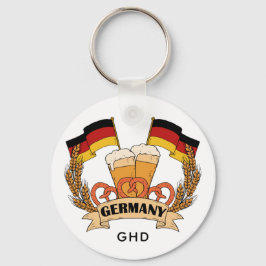 Tyska nyckelringar av Beer anpassningsbar monogram