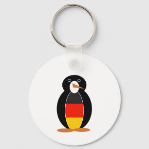 Tyska Penguin - Deutsch Pinguin Nyckelring