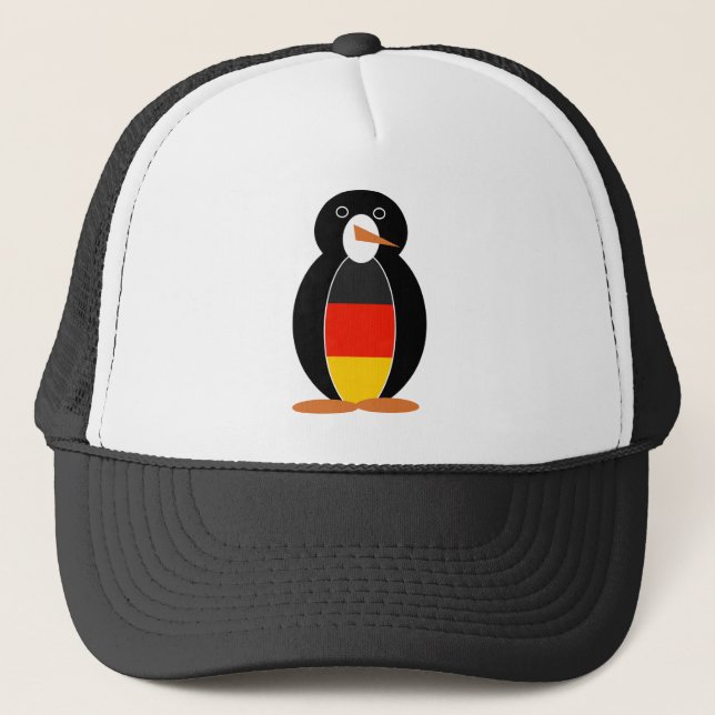 Tyska Penguin - Deutsch Pinguin Truckerkeps (Framsida)