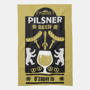 Tyska pilsner Beer Drinkers Kökshandduk