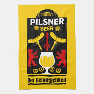 Tyska pilsner Beer Drinkers Kökshandduk