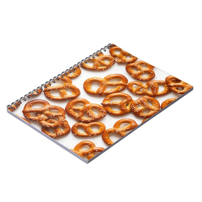 Tyska Pretzels Mönster Anteckningsbok (Vänstra Sidan)