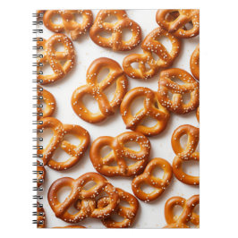 Tyska Pretzels Mönster Anteckningsbok