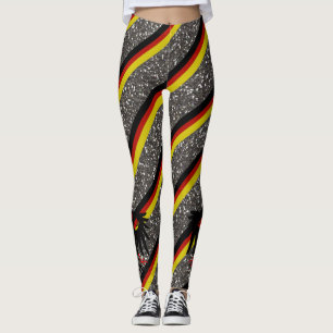 Tyska rand flagga leggings