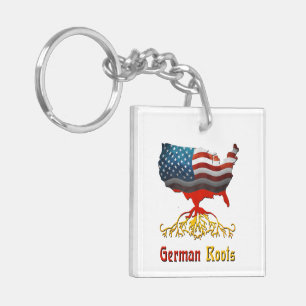 Tyska roots American Karta Keychain