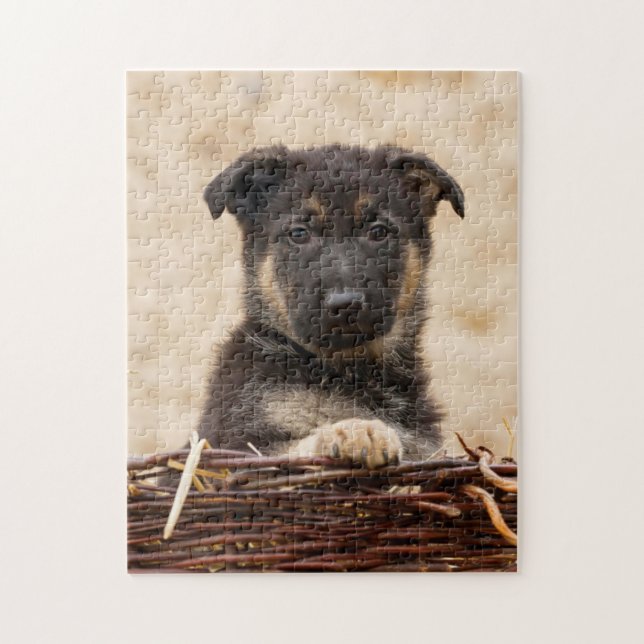 Tyska schackvalster i Basket Pussel (Vertikal)