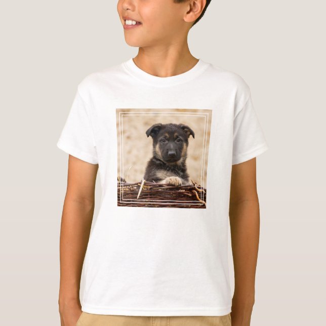 Tyska schackvalster i Basket T Shirt (Framsida)