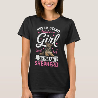 Tyska schepherd Deutscher Schäferhund Owner Germ T Shirt
