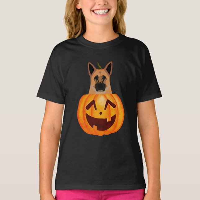 Tyska schepherd T-Shirt (Framsida)