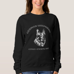 Tyska shefherd - Courage, Strength, Power T Shirt